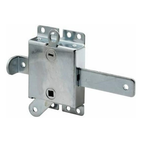 Prime-Line GD 52138 Inside Security Deadlock Fits Most Garage Doors, Heavy Duty Galvanized Steel Housing, 1 - Quantity 6