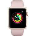 thumbnail image 2 of Restored Apple Watch Series 3 (GPS, 38mm) - Gold Aluminum Case - Pink Sand Sport Band (Refurbished), 2 of 5