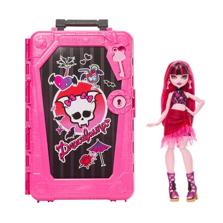 Monster High Skulltimate Secrets Gore-geous Oasis Playset, Draculaura Doll and Accessories