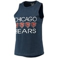 thumbnail image 2 of Women's Concepts Sport Orange/Navy Chicago Bears Muscle Tank Top & Pants Sleep Set, 2 of 5