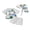White Beach, variant on BemeyourBBs BemeyourBBs Toddlers Baby Boys 3 Piece Swimsuit Infant Boy Bathing Suit Swim Shirt Trunk Shorts Set and Sun Hat Short Sleeve Swimwear Sunsuit UPF 50 Rash Guard