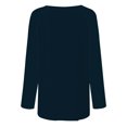 thumbnail image 5 of Pompotops Blouse Décontractée Tribale Imprimée à Manches Longues Col Rond pour Femmes, 5 of 5