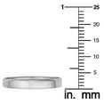 thumbnail image 3 of KoolJewelry 14k White Gold 3mm High Polish Wedding Band Ring (size 6), 3 of 4