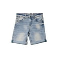 thumbnail image 5 of CULTURA AZURE  Little Boy's Roll-Up Denim Shorts 2-Pack, Jet Black/Light Blue, 4, 5 of 8