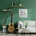 thumbnail image 2 of Stupell Home Décor Flower Market Farm Family Black And White Word Design Canvas Wall Art by Kyra Brown, 2 of 5