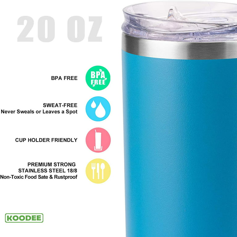 koodee 24 oz Coffee Tumbler with Handle- Insulated Coffee Mug With Lid  Stainless Steel Double Wall C…See more koodee 24 oz Coffee Tumbler with  Handle