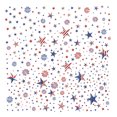 thumbnail image 3 of Adhesivos de pared con bandera estadounidense, estrella roja y azul, fuegos artificiales, 20 x 30 cm, 3 of 3