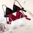 thumbnail image 3 of Sujetador push up cómodo con encaje envolvente en el pecho para mujer, ropa interior sin aros, puro, 3 of 6