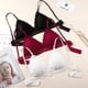 thumbnail image 3 of Sujetador push up cómodo con encaje envolvente en el pecho para mujer, ropa interior sin aros, puro, 3 of 6