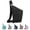 Black Left, variant on Anti Theft Crossbody Bag, One Shoulder Chest Sling Bag Multi Pockets Slim Anti Theft Travel Purse for Women & Men