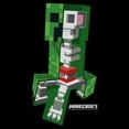 thumbnail image 2 of Mens Minecraft Creeper Skeleton Dynamite Full Shot T Shirt, 2 of 5