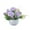 1#-Purple, variant on Eoozwa Artificial Flowers Fake Plants For Home Decor Realistic Polyester Bouquet Indoor Table Centerpiece Living Room Dining TV Cabinet Decor