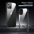 thumbnail image 2 of Veeki Crystal Clear Designed for iPhone 12 Pro Max Case, [Not Yellowing] [Military Grade Drop Tested] Shockproof Protective Phone Case Slim Thin Cover 5G 6.7 inch 2020, Clear, 2 of 6