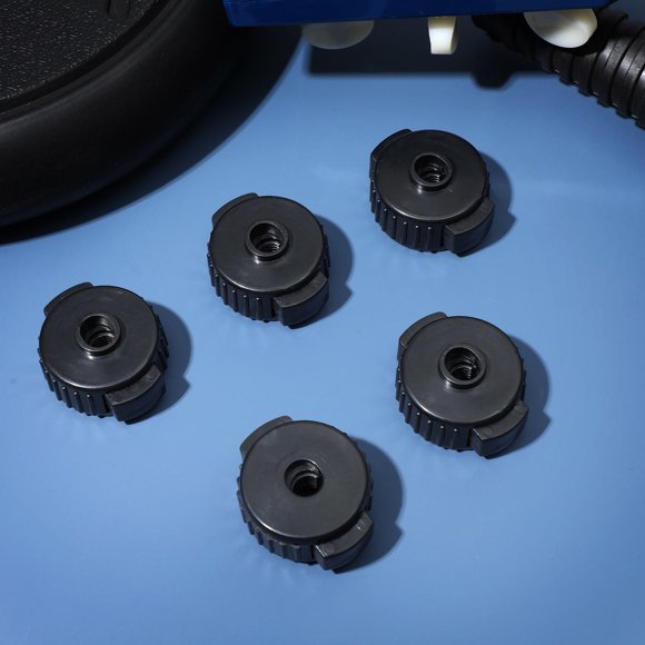 Hytrove 5Ud Tuercas Reemplazo Para De Batería Con Fijación Estable Y Reducción De En Negro