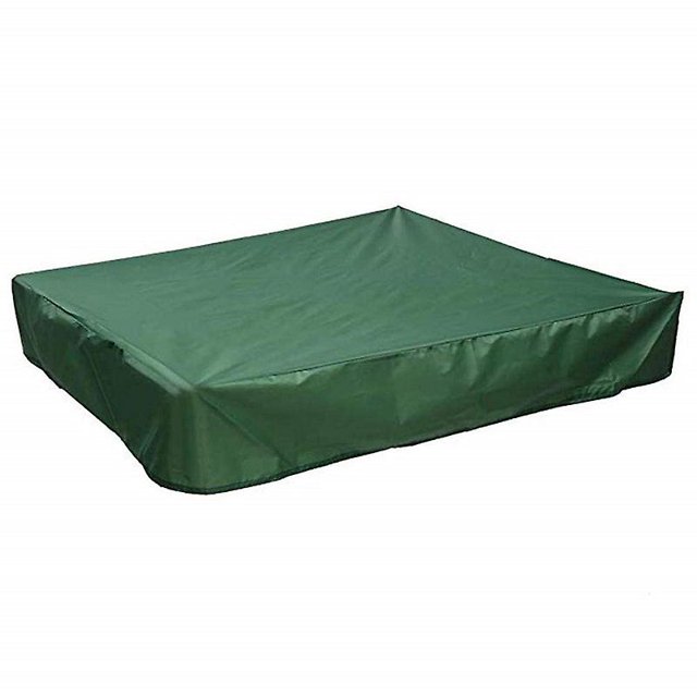 Cubierta protectora impermeable para muebles de jardín rectangulares 210l X 140w X 80h Cm Verde, 11 Afortunado Sencillez