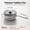 multicolor-1A, variant on MMJ Titanium Saucepan with Lid No Coating Non Stick 5 Layer Base Induction Gas Electric Ceramic Cooktop Safe Healthy