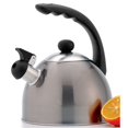 thumbnail image 2 of Creative Home Rhapsody 2.1 Qt. Stainless Steel Whistling Tea Kettle - Metallic Blue, 2 of 3