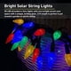 thumbnail image 5 of Guirnalda de luces solares navideñas SMATOLS 50 LED C6 multicolor, 5 of 6