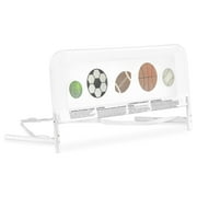 Dream On Me Mesh Security Bed Rail, Sports Print