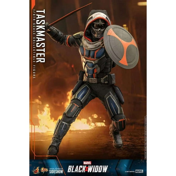 Black Widow 12 Inch Action Figure 1/6 Scale - Taskmaster Hot Toys 906798