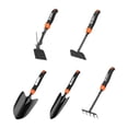thumbnail image 1 of Herramientas de jardinería kit hoe diseño ergonómico herramientas de plantación de hojas múltiples para horticulturistas sazonados al aire libre 5 piezas, 1 of 8