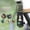 green, variant on 5in1 Multifunctional Survival Bracelet Compass Whistle Fire Starter Aluminum Cutting Knife 7-Core Paracord Adjustable Length Outdoor Camping Hiking