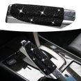 thumbnail image 4 of Cubierta ostentosa para freno de mano de coche, cubierta para perilla de cambio de marchas, manga de freno de mano, camión, SUV, decoración de coche Negro Baoblaze Cubierta de freno de mano, 4 of 5