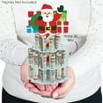 thumbnail image 3 of Big Dot of Happiness Very Merry Christmas - DIY Holiday Santa Claus Party Money Holder Gift - Cash Cake, 3 of 7