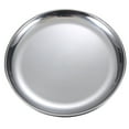 thumbnail image 1 of Decorative Tray Small 7.8inch Stainless Storage Organizer Vanity Trays Plate For Jewelry Cosmetics Coffee Tea Candle Bathroom Plate Kitchen Tableware, 1 of 3