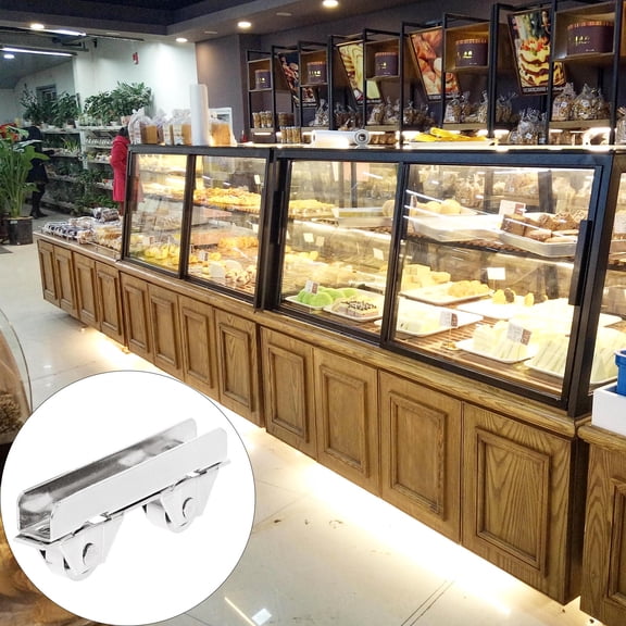 KALLORY 10Pcs Sliding Glass Door Roller with Low Noise Glide and Strong Load Bearing Capacity