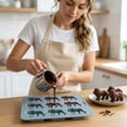 thumbnail image 3 of 9-Cavity Lion-shaped Silicone Mold for Chocolate, Pudding, and Ice Cubes, Flexible Non-Stick DIY Ice cube mold for Kitchen Treats and Party Favors, 3 of 3