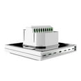 thumbnail image 3 of Thermostat Intelligent à Quatre Tuyaux Wifi avec Commande Vocale, Contrôleur de Température Programmable Numérique pour Climatiseur (BAC-002ELW, Blanc), 3 of 8