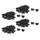 thumbnail image 1 of 100Pzs Tomas de Oreja de Puerto -USB Cubierta de Muelle de Plastico Blando Anti Polvo Negro, 1 of 1