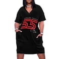 thumbnail image 1 of Para Cumpleaños Hombres Mujeres Carlos Sainz 55 Haz Una Sonrisa Lindo Vestido Suelto Con Bolsillos Fotográficos Vestido de mujer Moda mujer, 1 of 6