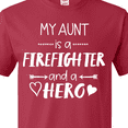 thumbnail image 4 of Inktastic My Aunt is a Firefighter and a Hero T-Shirt, 4 of 5