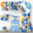 thumbnail image 6 of 36×56 Inch Large Blue Plastic Birthday Gift Bags Boys Jumbo Happy Birthday Themed Kids Gift Bag XL Parties Favors Decorations, 6 of 9