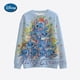 thumbnail image 3 of Sudadera con capucha de manga larga y cuello redondo para mujer, diseño navideño de Disney Stitch, a la moda, para niñas, 3 of 4