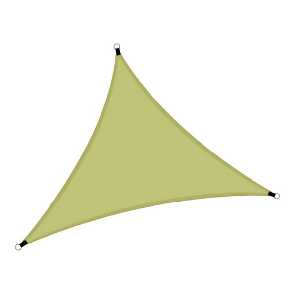 Triangle Sun Shades Sail 300CMX300CMX300CM Toldo de cubiertas de cubierta al aire libre a prueba de agua a prueba de agua para estacionamientos de Verde