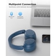 thumbnail image 4 of TALIX H30 Adaptive ANC Wireless Headphones Over Ear,Active Noise Cancellation with Multiple Modes,Blue, 4 of 10