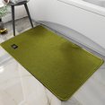 thumbnail image 6 of yilyih Bath Mat Rubber Backing Non-Slip Shower Mat Quick Dry Super Absorbent Bath Stone Mat Thin Bathroom Floor Mat Fit under Door,in Front of Bathtub Shower Room,Machine Washable, 6 of 9