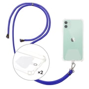 Universal Cell Phone Lanyard, Lanyard for Phone with Adjustable Nylon Neck Strap with Most Smartphones Phone Tether Can be Combined with Any Phone Case