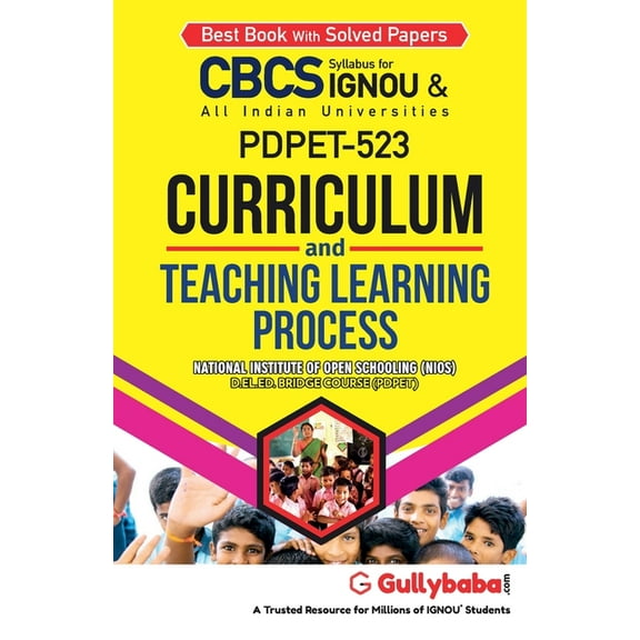 PDPET-523 Curriculum and Teaching Learning Process, (Paperback)