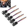 thumbnail image 1 of Automotive Relay, 5 Pin 5Pcs Car Relays  For Replacement, 1 of 8