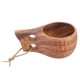 thumbnail image 5 of Taza térmica de 220 ml para senderismo. Diseño de caparazón de tortuga con dos orificios, perfecta para aventuras al aire libre. Taza de madera para acampar, 5 of 8