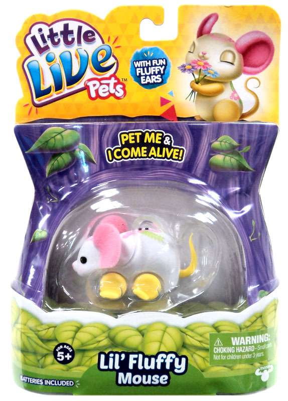 Makes Over 25 Sounds And Moves Little Live Pets Lil’ Mouse BLOSSOM Top Toy 