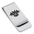 thumbnail image 1 of Stainless Steel Mythical Cerberus Head Classic Slim Money Clip Credit Card Holder, 1 of 2