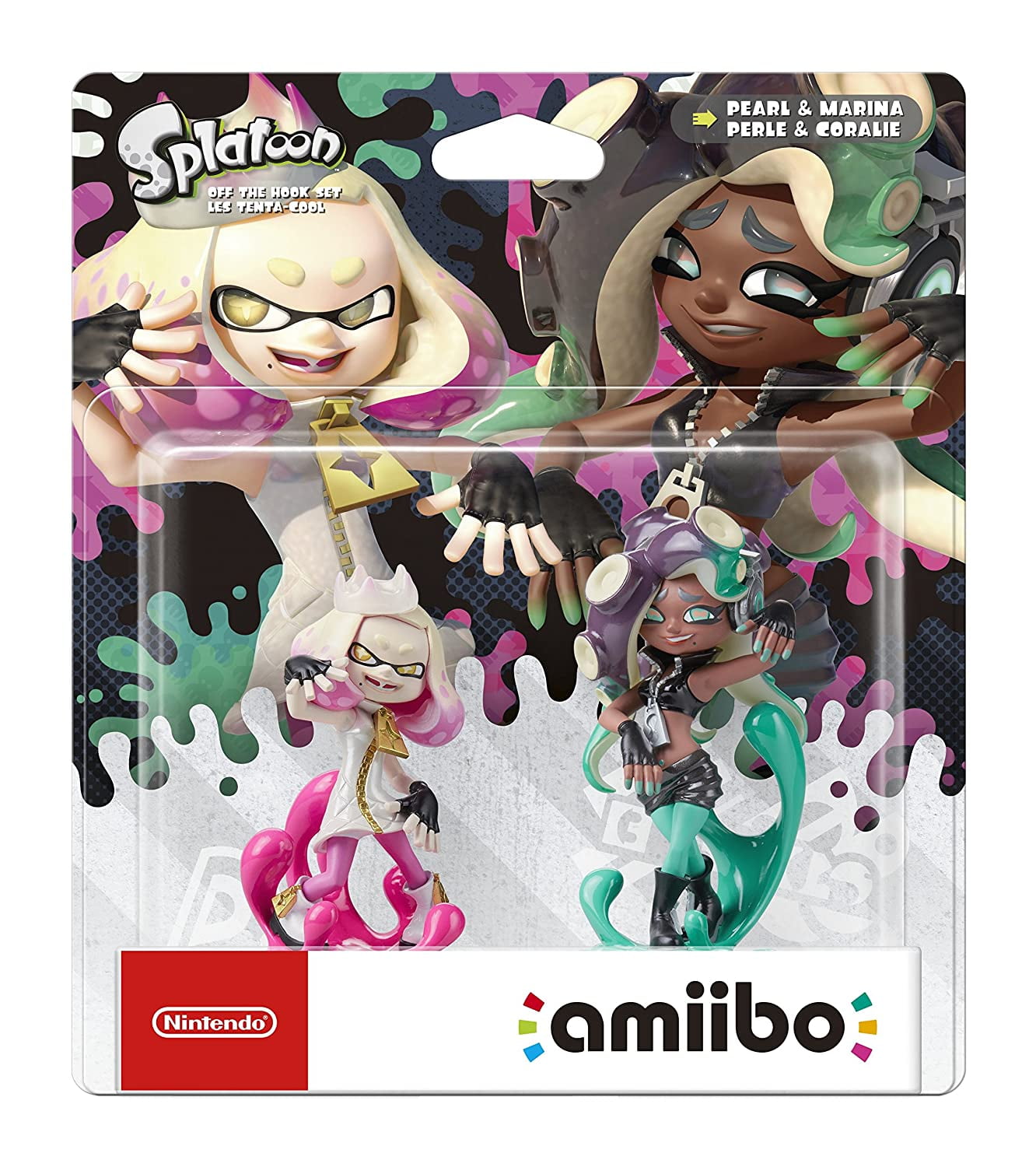 Nintendo Off the Hook Set amiibo Pearl and Marina Splatoon Collection Walmart.com