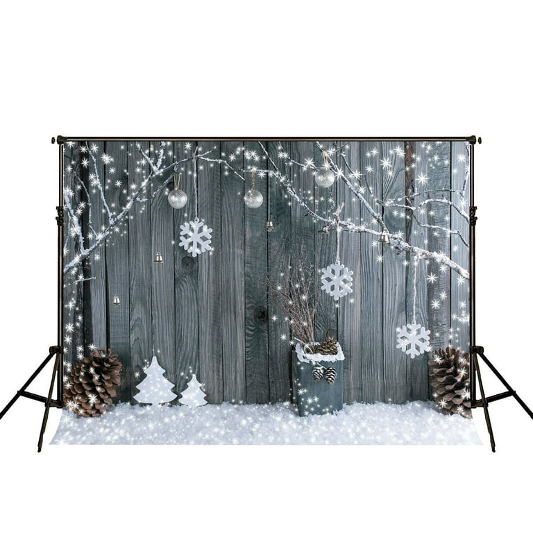 Winter Wonderland Snowy Lands Wallpaper Background, 3d Render Abstract