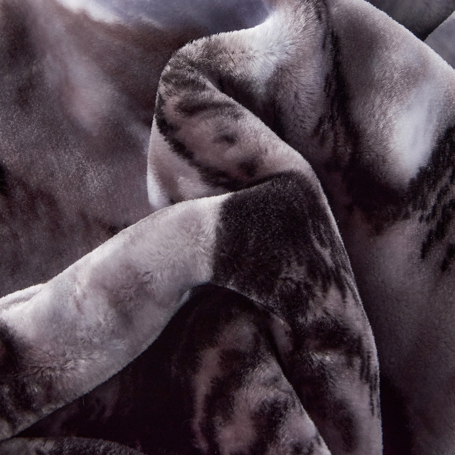 10lbs Heavy Thick A&B Pattern Blanket 2Ply Reversible - Thick Warm Plush Korean Style Bed Blanket, King Size Fleece Plush Blanket, Soft Winter Blanket For Adult 87" x 95", Eagle & Lion