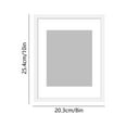 thumbnail image 3 of sdhkgrrt under $5 Photo Frame, 8x10 Inch Photo Frame, Tabletop and Wall Display Picture Frame, High Definition Glass Photo Holder, Spring Loaded Back for Easy Insert, Home and Office Picture Frame, 3 of 7